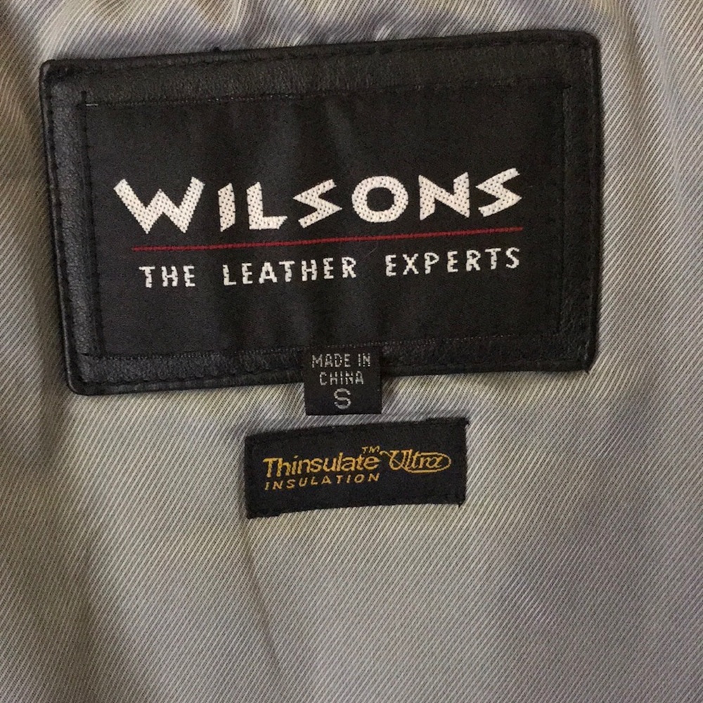 Leather Jacket (Wilsons) - image 7
